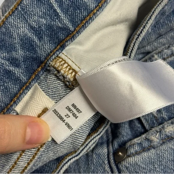 Madewell The Curvy '90s Straight Jean Sz 27 - Picture 14 of 15